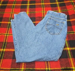 VTG Chic Blue Jeans Women's Medium Wash USA Made Jeans - Tag Sz 16 Fits 30x29 - Picture 1 of 5