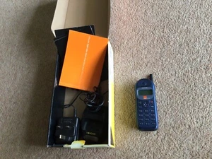 Vintage Philips Mobile PHone TCD 168 Boxed, Manual & Charger - Zdjęcie 1 z 8