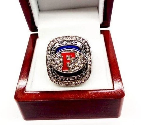 2008 Florida Gators College Football SEC Championship Ring Size 8-13 Alabama Cover