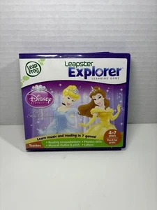 Leap Frog Leapster Explorer Disney Princess Pop Up Story Adventures Game - Picture 1 of 5
