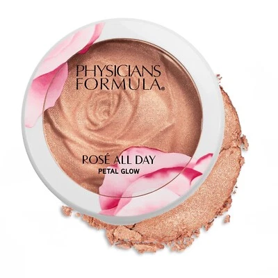 2 X Physicians Formula Rose' All Day Petal Glow Highlighters-Petal Pink - Image 1 of 4