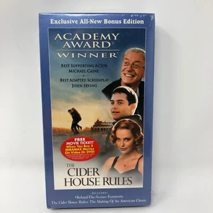 The Cider House Rules VHS NEW Sealed Watermark 1999 Theron Maguire Caine - Imagen 1 de 6
