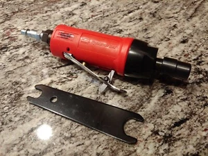 Dynabrade Red 1/4 Collet Straight Die Grinder & Wrench - Picture 1 of 3