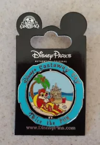 Prendedor Disney #68069 DCL - Castaway Cay - Dos veces la diversión - Chip & Dale (Spinner) - Imagen 1 de 3