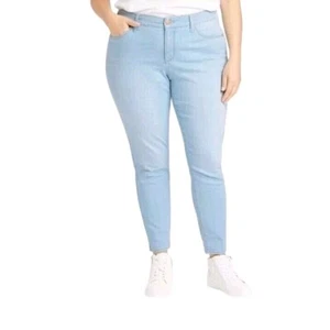 Universal Thread Jeans Womens Size 17 Long High-Rise Skinny Light Wash NWT 268C - Picture 1 of 7