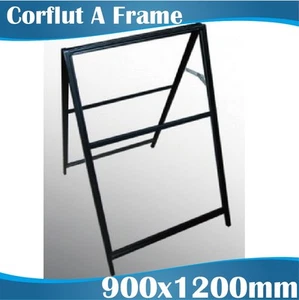 Corflute Inserted A Frame A Boards Sandwich Boards 900x1200mm - Picture 1 of 2
