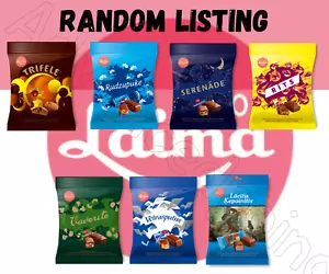 Laima Chocolate Candies – Random Selection, 7 Flavors in 7 Bags, Popular Sweets - Picture 1 of 9
