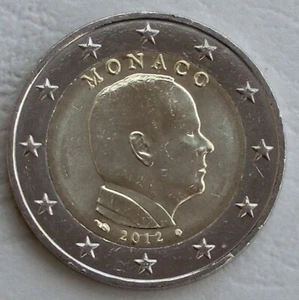 2 E.uro Kursmünze Monaco 2012 Albert II unz. - Bild 1 von 1