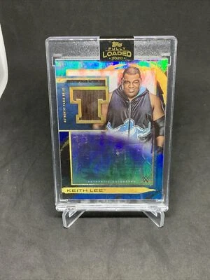Keith Lee 2020 Topps Fully Loaded Authentic May Relic ERROR Missing Auto SSP /10 - Image 1 of 3