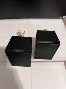 Samsung Home Theater Surround Sound Speaker Set Of 2 Good Condition - Picture 1 of 7