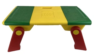 LEGO Brand 1994 Tavolo da Costruzione Vintage - Scomparto Portaoggetti, Gambe Pieghevoli - Foto 1 di 13