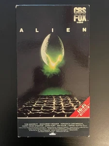 ALIEN Movie VHS Tape Movie Horror Sci-Fi CBS FOX Video Sigourney Weaver 1984 - Picture 1 of 5