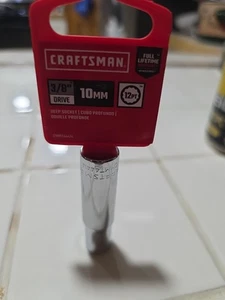 Craftsman 3/8" Drive 10mm 12 Pt. Deep  Socket - Bild 1 von 2