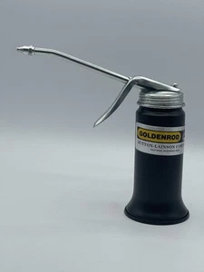 GOLDENROD 600 STEEL PUMP OILER CAN 6OZ STRAIGHT SPOUT USA NEW FAST SHIP 6287304 - Picture 1 of 4