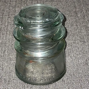 Clear Glass Insulator Armstrong No. 3 Made In U.S.A. Vintage 4064 - Picture 1 of 7