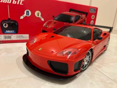 NIKKO 360 GTC Red RC Car 1/10 Scale Rare Discontinued Model Kit - Image 1 of 4