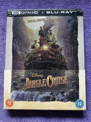 Disney's Jungle Cruise SteelBook 4K UHD Blu-ray, Ultra HD. UK. - Image 1 of 2