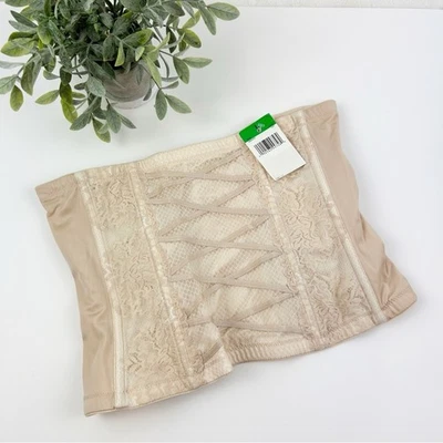 Maidenform Lace Controle Firme Bordado Cintura Pinça DM2000 Novo com etiquetas Tamanho Grande - Imagem 1 de 3