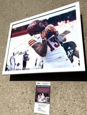 JAYLIN NOEL Iowa State Cyclones SIGNED + FRAMED 11x14 Photo JSA COA TEXANS B - Image 1 of 2