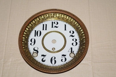 Seth Thomas Clock Dial and Bezel - Image 1 of 4