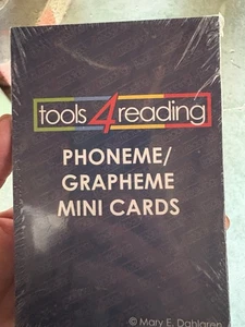 Phoneme/Grapheme Mini Cards by Mary Dahlgren Sealed - Foto 1 di 3
