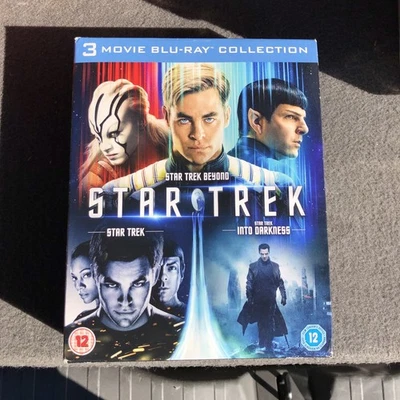 Star Trek, Star Trek Into Darkness & Star Trek Beyond [Blu-ray] [... - DVD  YUVG - Image 1 of 2