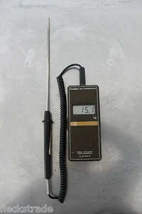 OMEGA 866 THERMOMETER w/ COLE PARMER 93824-00 PROBE - Picture 1 of 4