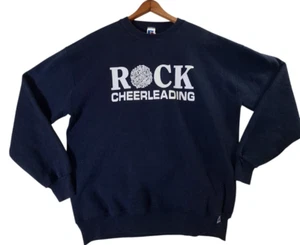 VTG Russell Athletic Women's Crewneck Sweatshirt Sweater XL Rock Cheerleading - Picture 1 of 8