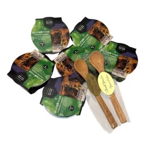 Matthew Walker Glutenfreier Weihnachtspudding & Löffel Geschenkset - 100g x 6 - Bild 1 von 4