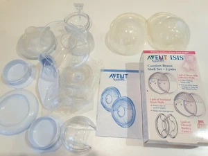 Philips AVENT ISIS Milchpumpe Kleinteile Stilleinlagen Comfort Shell Set - Picture 1 of 1