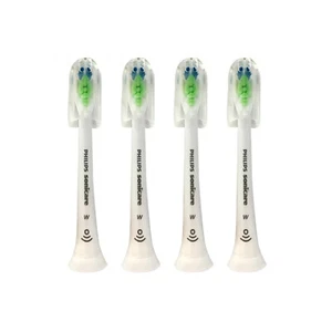 4 cabezales de cepillo blancos de repuesto Philips Sonicare DiamondClean con | sin caja - Imagen 1 de 2