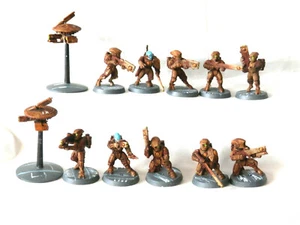 A1 WARHAMMER 40K TAU EMPIRE ARMY - FIRE WARRIORS TEAM - Picture 1 of 5