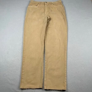 Vintage Guess Jeans Herren 33x34 (passt 31x32) hellbraun 90er gerades Bein Made in USA - Bild 1 von 22