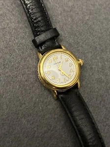 [N MINT] Montblanc Meisterstuck 7005 Gold White Dial Women's Quartz Watch JAPAN - Picture 1 of 8