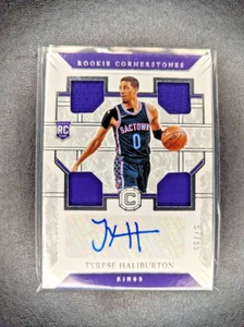 2020-21 Tyrese Haliburton Cornerstones RPA Patch Auto RC /99 - Picture 1 of 2