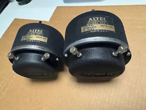 CLEAN !! ALTEC 802C First model wrinkle paint black pair - Picture 1 of 12