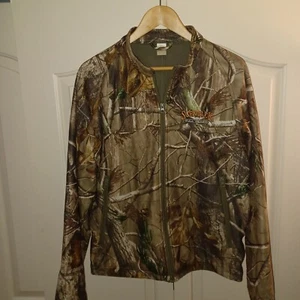 Scent Lok Realtree Camo Jacket Full Season Full Zip Hunting Hiking Mens L - Picture 1 of 4