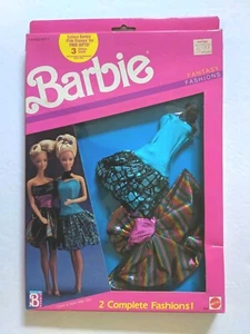 Barbie Fantasy Fashions 2 Complete Fashions! #8242 Mattel 1989 Neu/Versiegelt - Bild 1 von 6