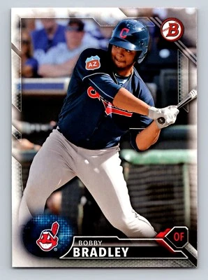 Bobby Bradley 2016 Bowman Draft #BD-172 Cleveland Indians - Image 1 of 2