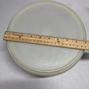 Tupperware 272-13 transparente runde Vorratsschüssel mit Deckel. - Bild 1 von 12