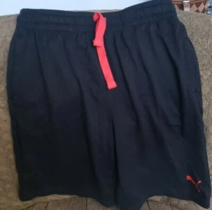Puma  black basketball ball shorts sz medium 10/12 - Picture 1 of 3
