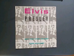 7" Vinyl ★★ Elvis Presley - Ain't That Loving You Baby/Bossa Nova Baby ★★ UK1987 - Bild 1 von 4