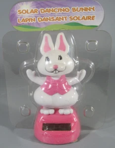 Solar Dancing White Bunny Pink Shirt Bright Direct Light Or Natural Sun light. - Picture 1 of 3