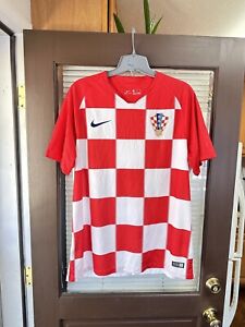 Authentic Nike Croatia 2018 Home World Cup Football Soccer Jersey 893865-657