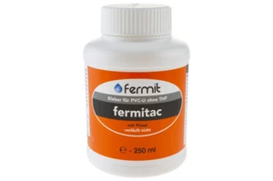 FERMITAC Kleber für PVC-U, mit Pinsel, für PVC-Rohr - 250 ml - Bild 1 von 1