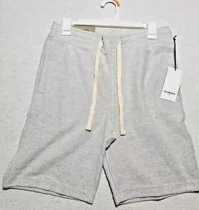 Goodfellow Cream Men's Small Above Knee Shorts , Relaxed Fit, Elevated Knit. - Picture 1 of 2