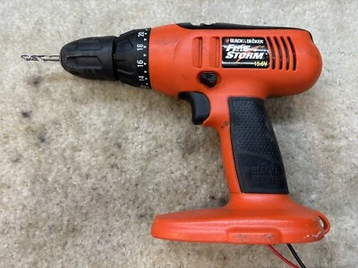 Black & Decker 15.6 Volt FireStorm Variable Speed Drill FS1560, Tested Good - Image 1 of 4