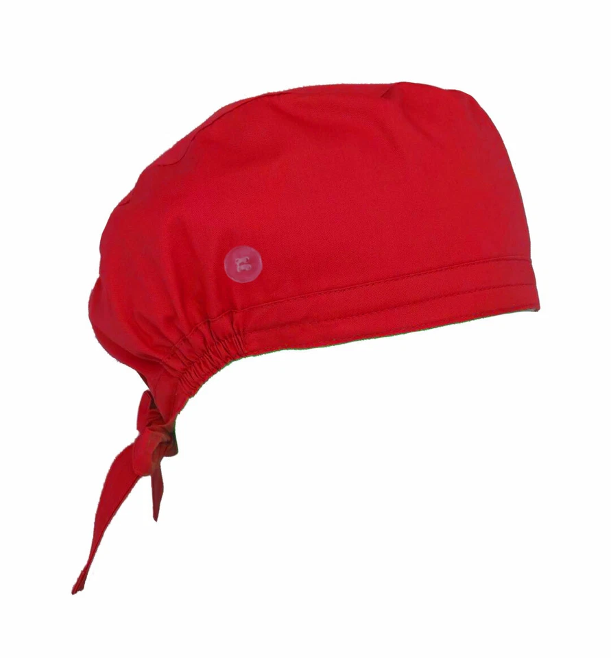 Surgical Cap Scrub Hat with Buttons - Image 1 of 1