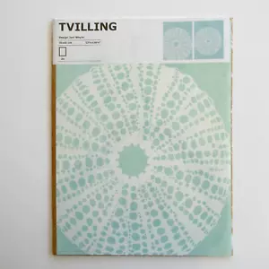 IKEA TVILLING Sea Urchin Art Prints by Joni Whyte Set of 2 12x16 inch Blue White - Picture 1 of 7