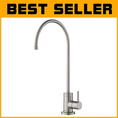 Modern Style Water Filter Faucet - Spot Free Stainless Steel - Image 1 of 4